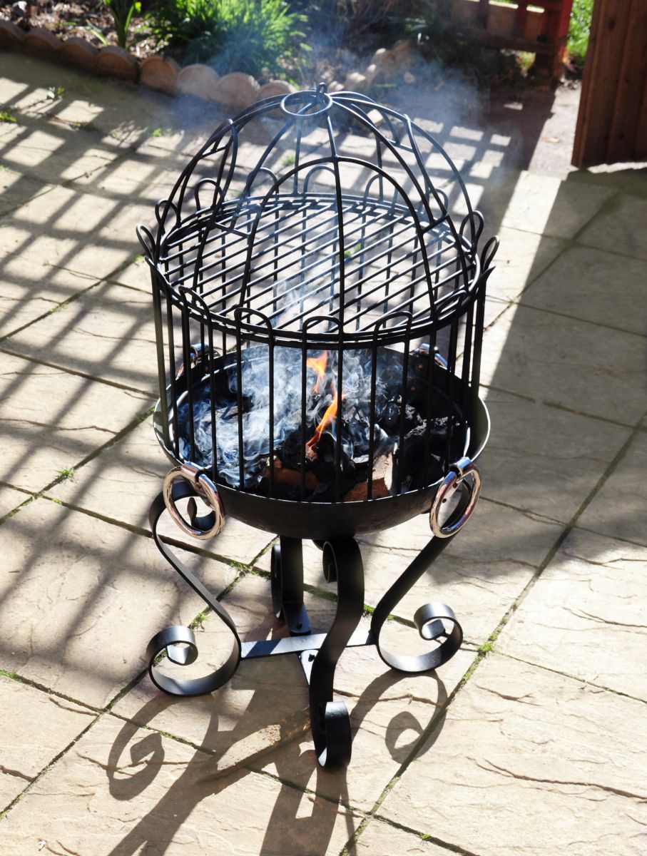 "Imperial Mogul" Kadai Fire Pit & Barbecue