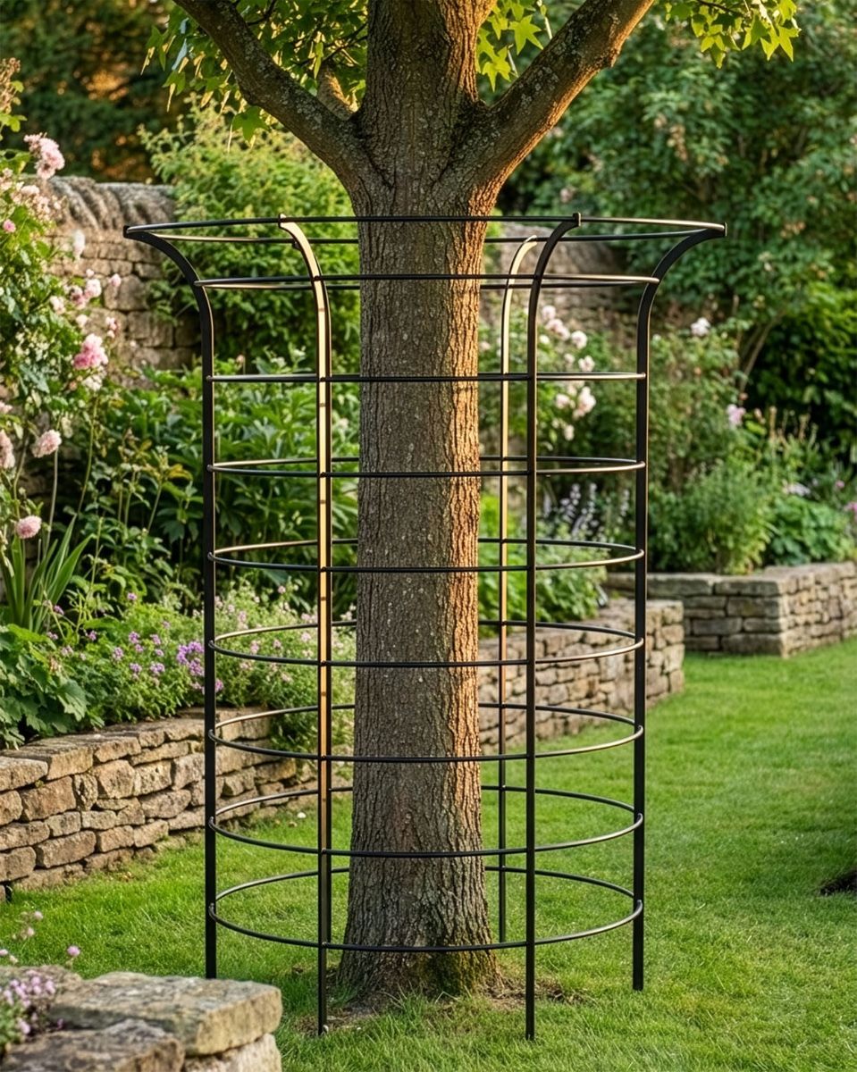 "Bewdley Birch" Large Tree Guard digital illustration