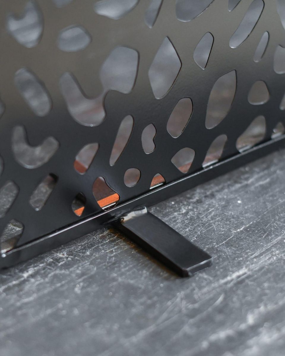 Close-Up of Feet for "Butterfly Wings" Fire Screen