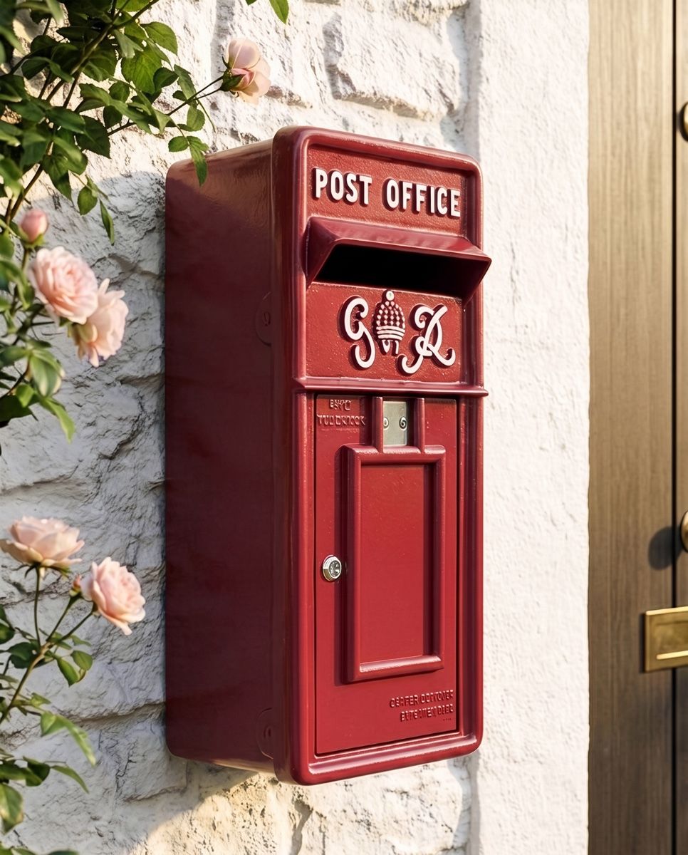 "Cherry Pie" Slim King George Post Box digital illustration