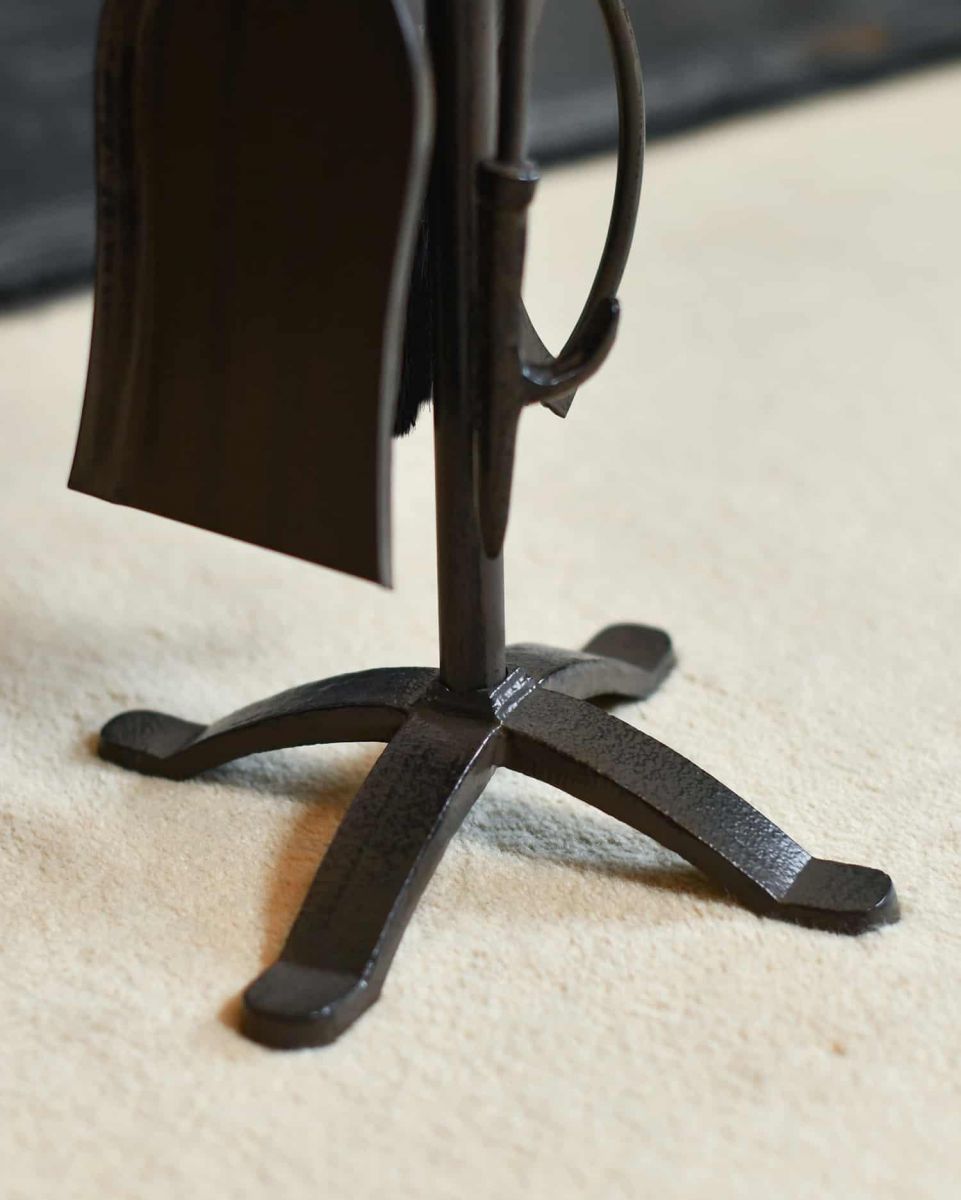 Close-Up of Base for "Donnington" Ornate Companion Set 80cm