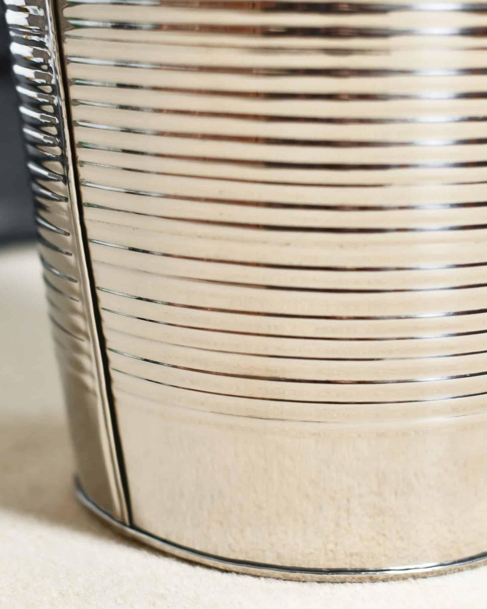 Close-Up of Stainless Steel Design