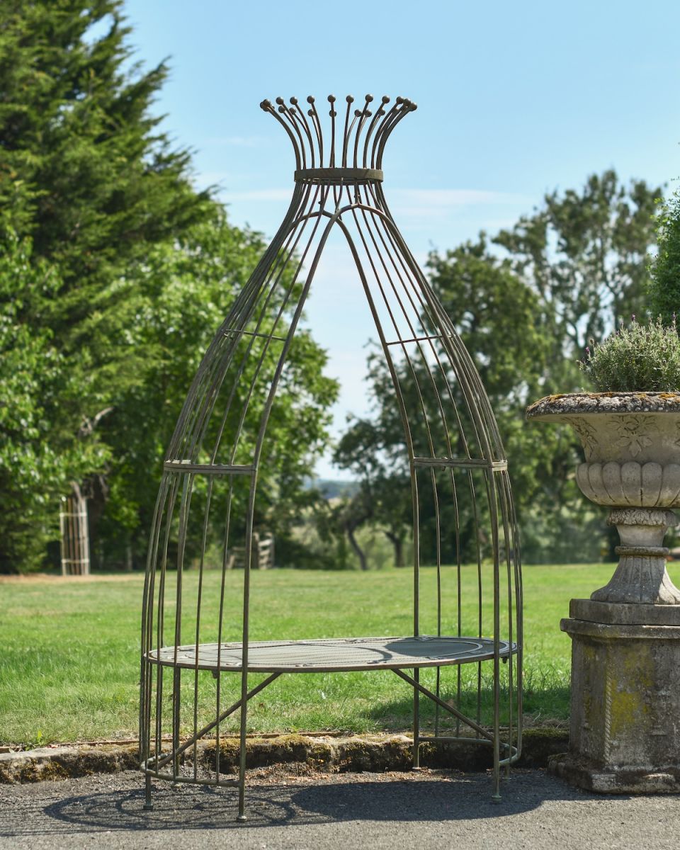 "Teardrop" Rustic Arbour