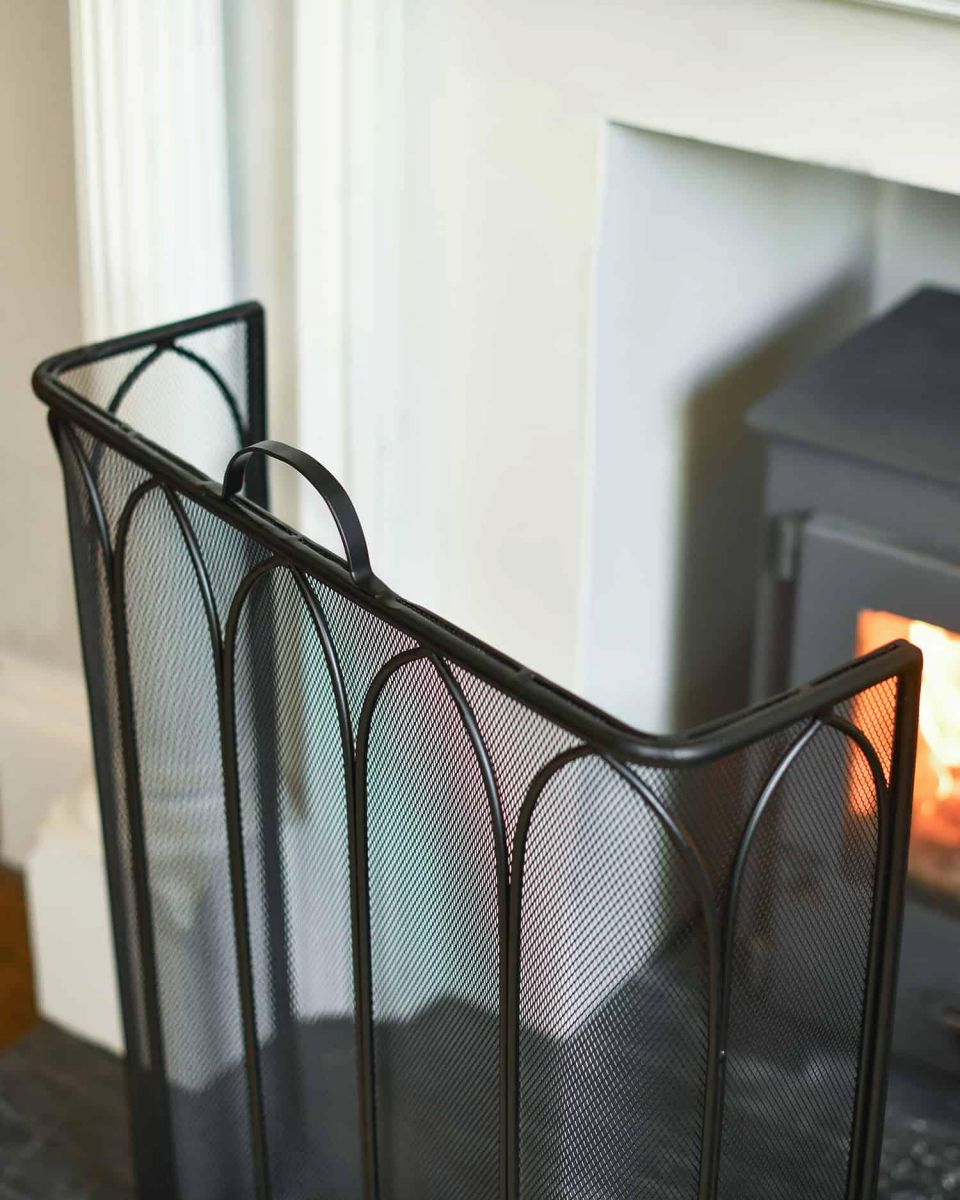 Close-Up of "The Towers" Fire Guard Close-Up of "The Towers" Fire Guard