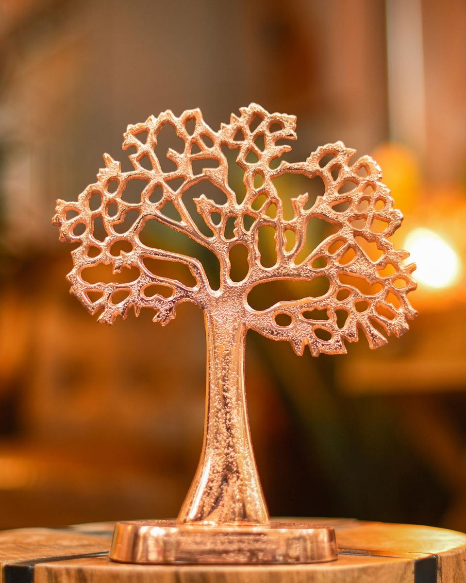 "Tree of Life" Antique Copper Ornament in Situ in the Home