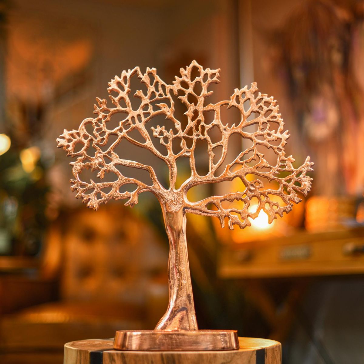 "Tree of Life" Antique Copper Ornament in Situ in the Home "Tree of Life" Antique Copper Ornament in Situ in the Home