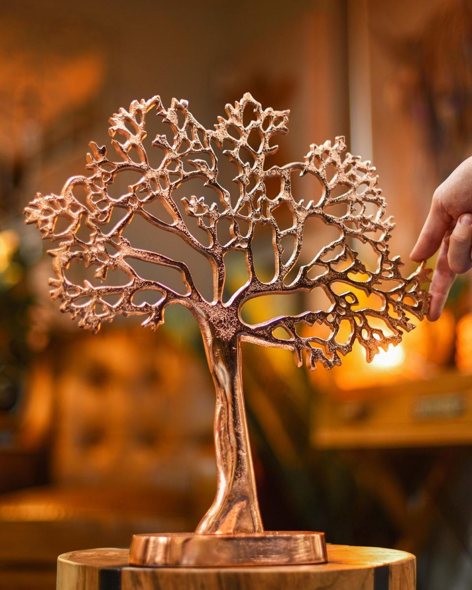 "Tree of Life" Antique Copper Ornament to Scale "Tree of Life" Antique Copper Ornament to Scale