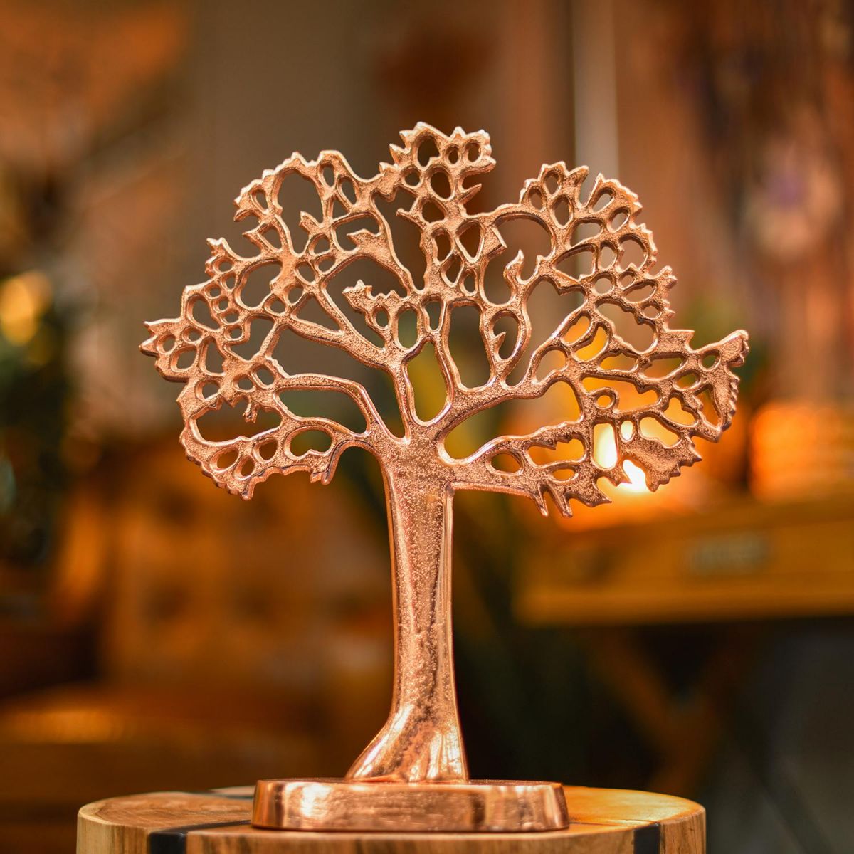 "Tree of Life" Antique Copper Ornament in Situ in the Home "Tree of Life" Antique Copper Ornament in Situ in the Home