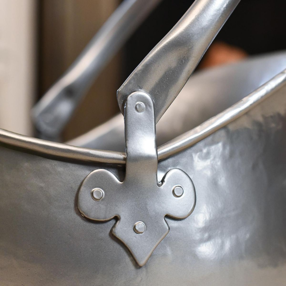 Ornate Detail on the “Alemont House” Classic Coal Bucket