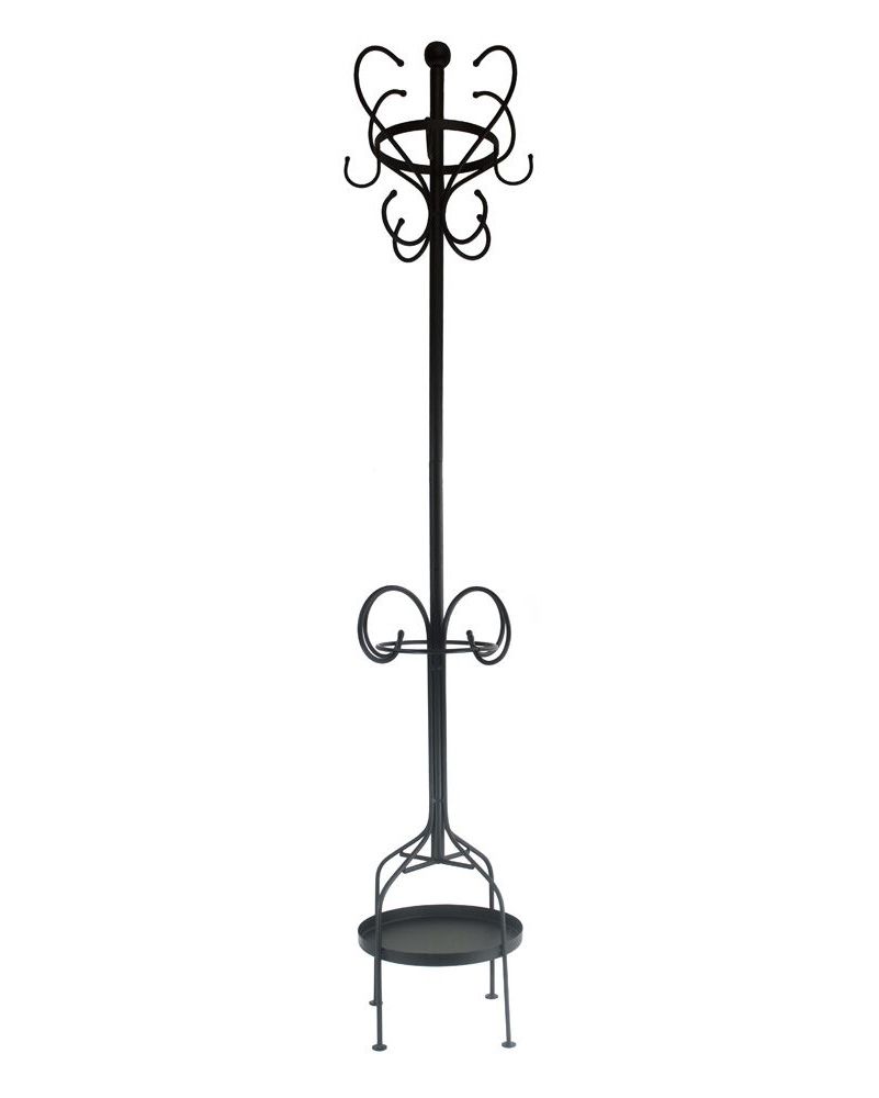 “Amesbury Hall” Coat Stand in a Black Finish