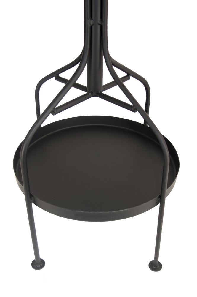 Close-up of the Tray at the Base of the Coat Stand