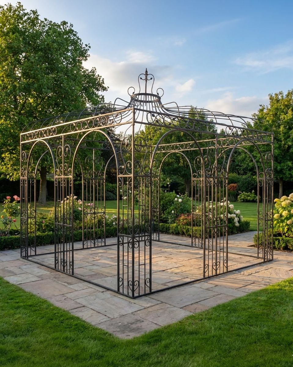 "Benvelia’s Gateway" Gazebo ai illustration