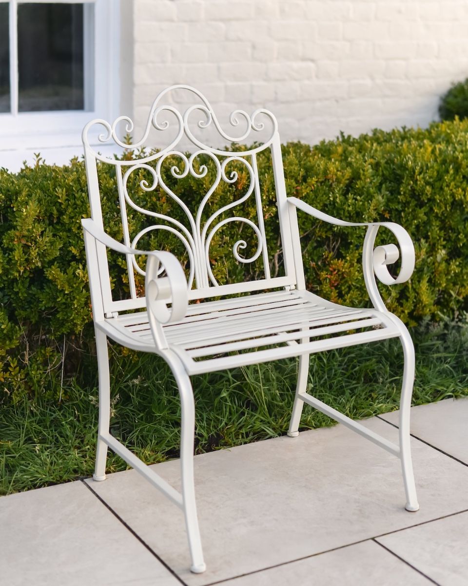 ‘Chateau’ Wrought Iron Garden Chair main image