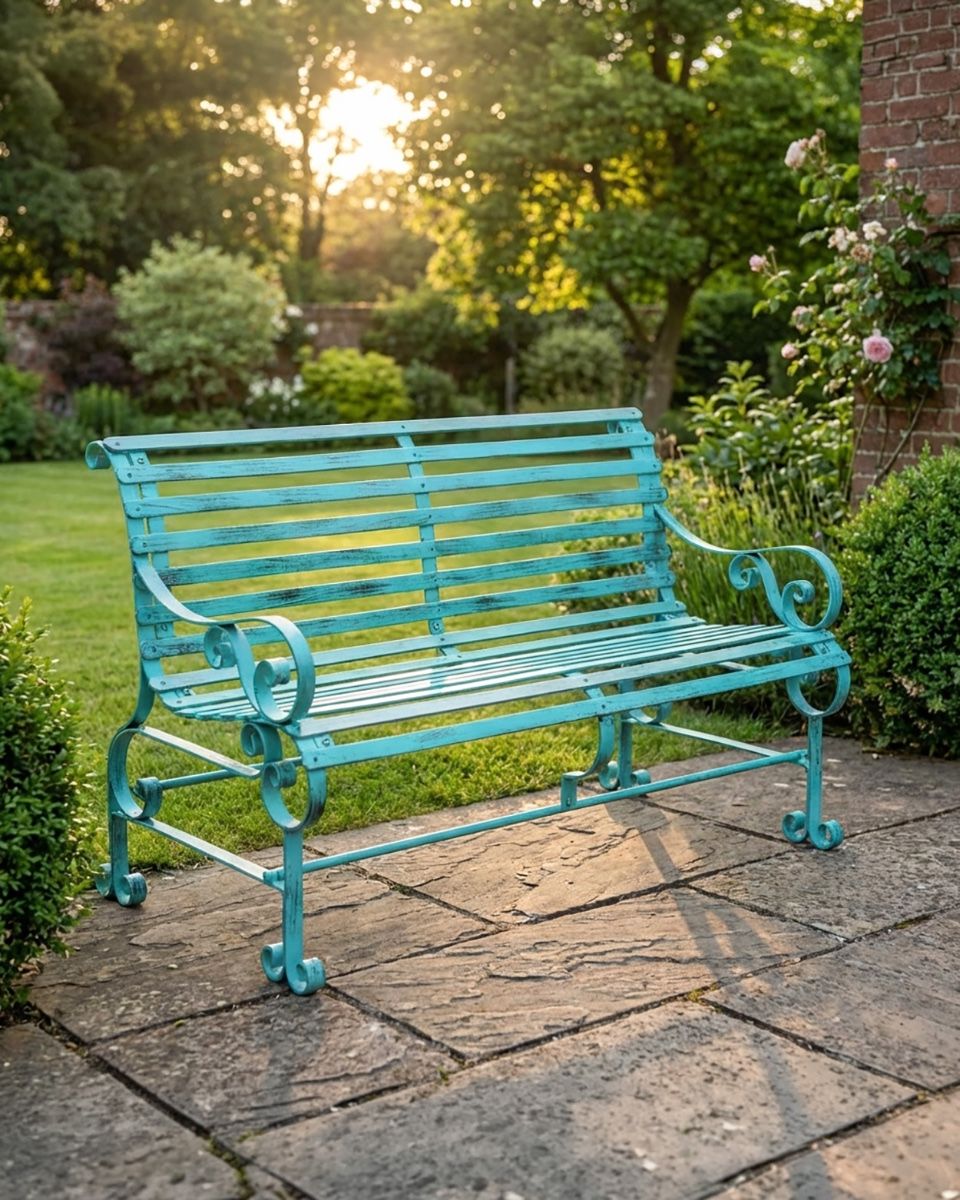 "Chatham" Two Seater Park Bench - Green ai illustration.jpg