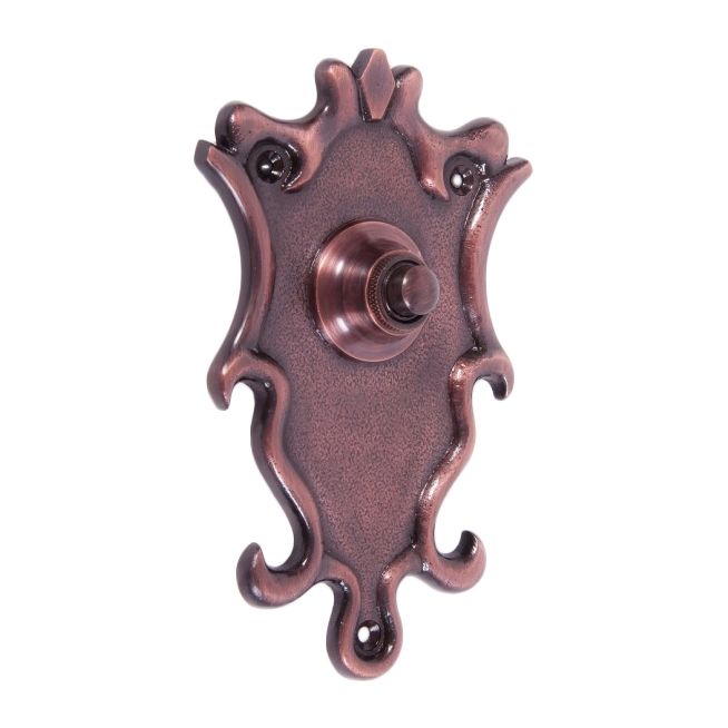 “Dubrowe Park” Antique Copper Ornate Bell Push
