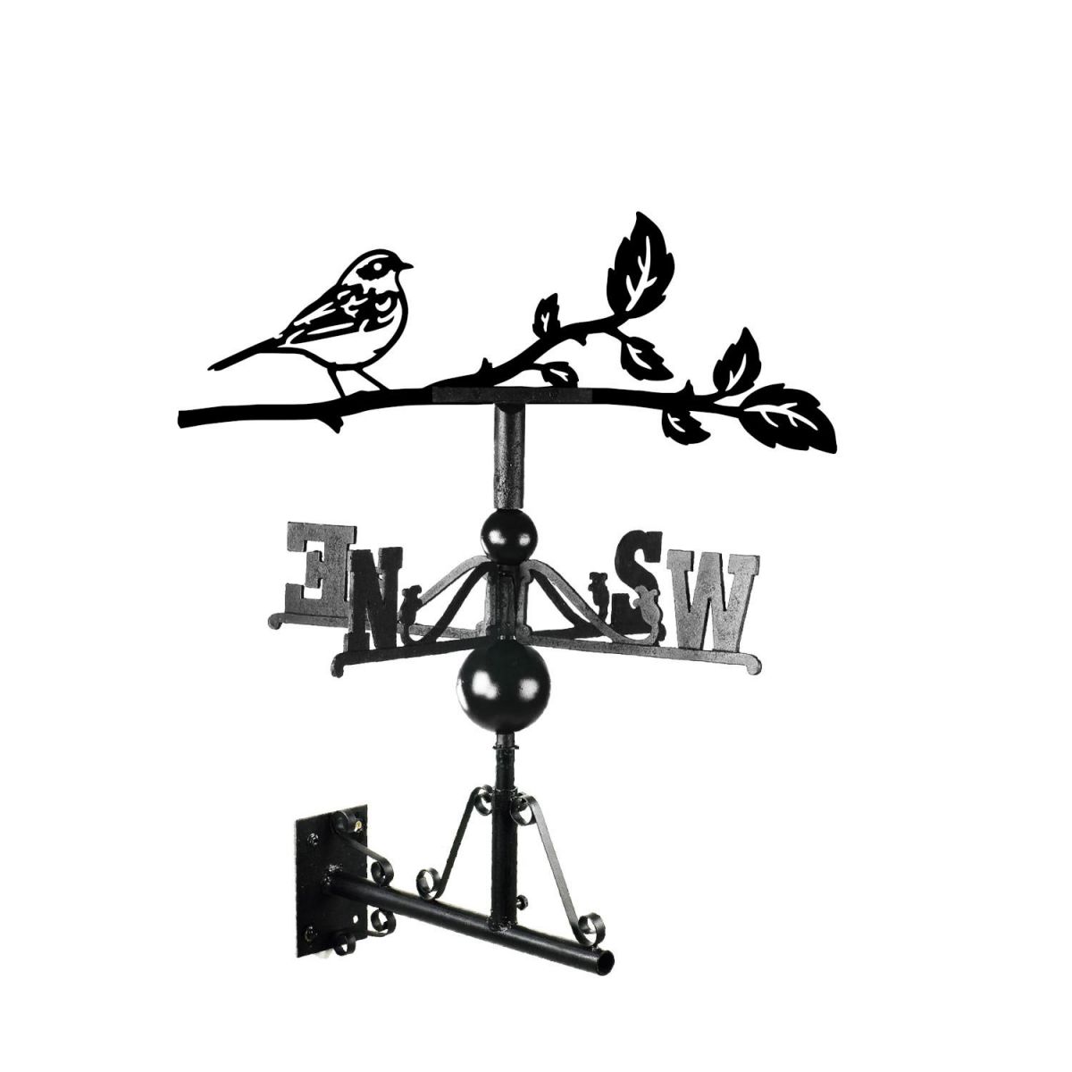  Reed bunting weathervane in situ