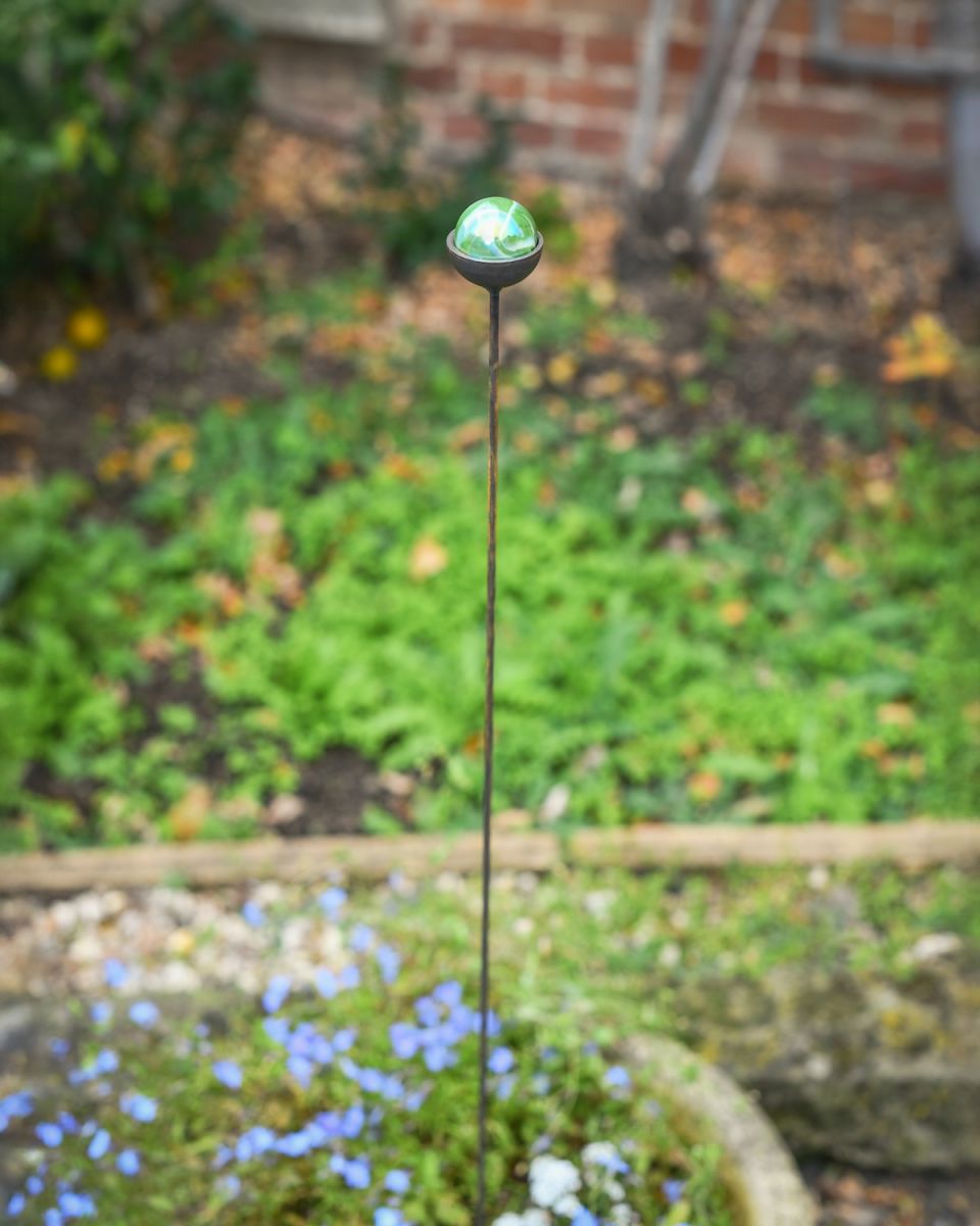 Medium "Forest Pearl" Suncatcher Garden Stake