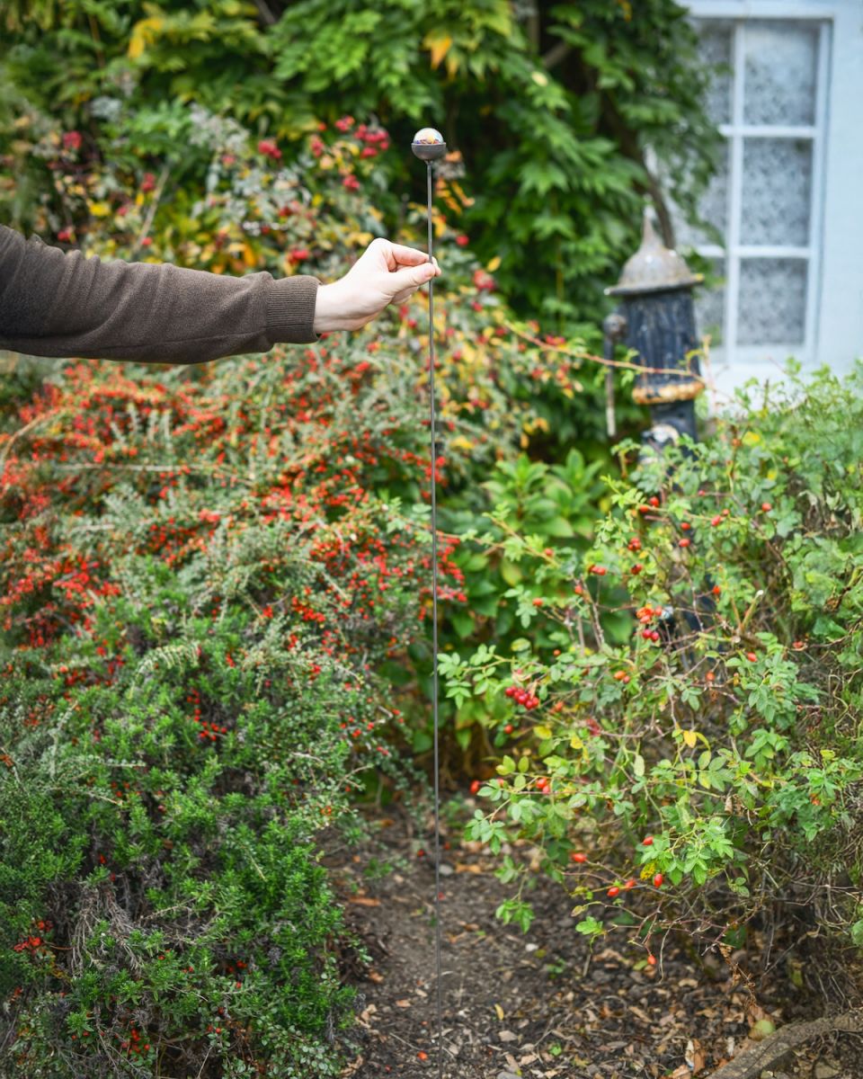 "Galaxy" Suncatcher Garden Stake large