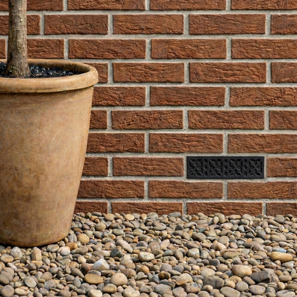 _garrison_cast_iron_air_brick_9_22x3_22_installed in a new home