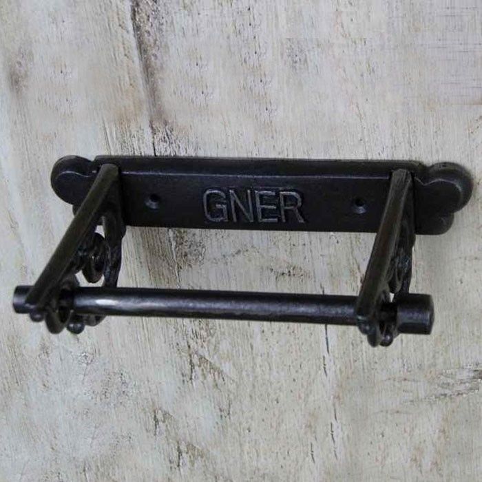 "GNER" Cast Iron Toilet Roll Holder
