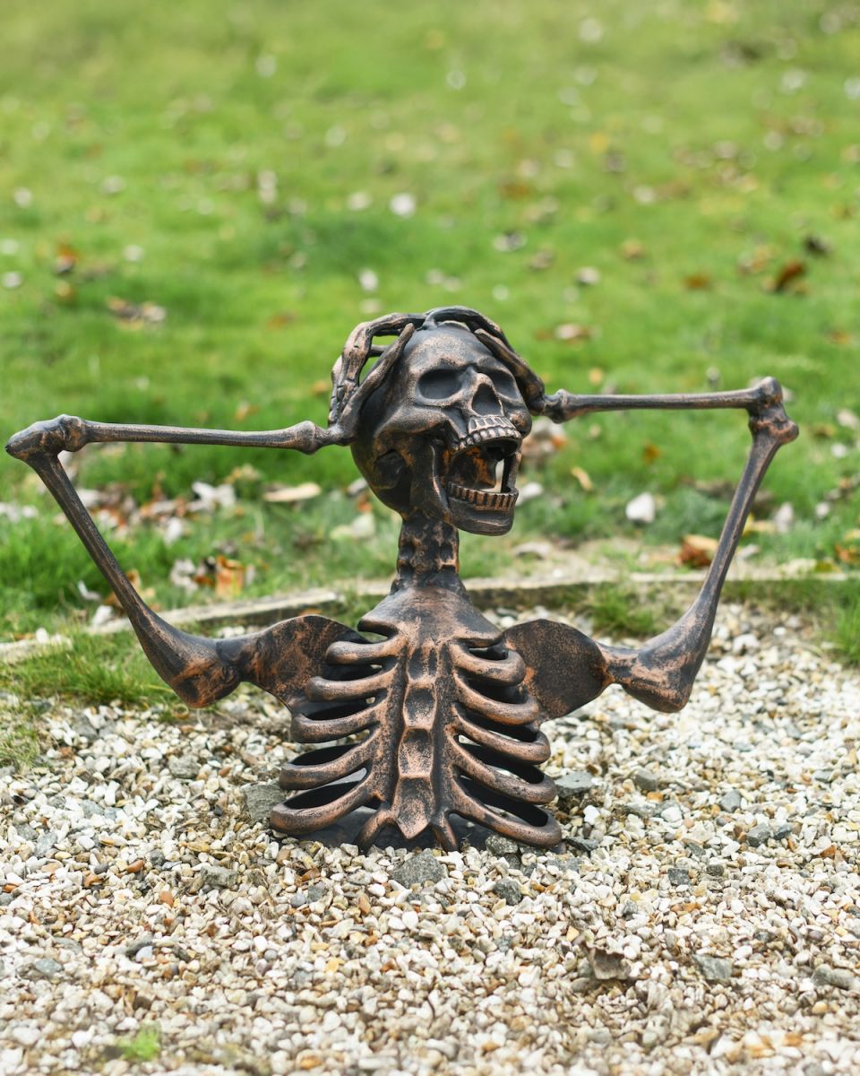 "Grave Awakening" Half Skeleton - Copper