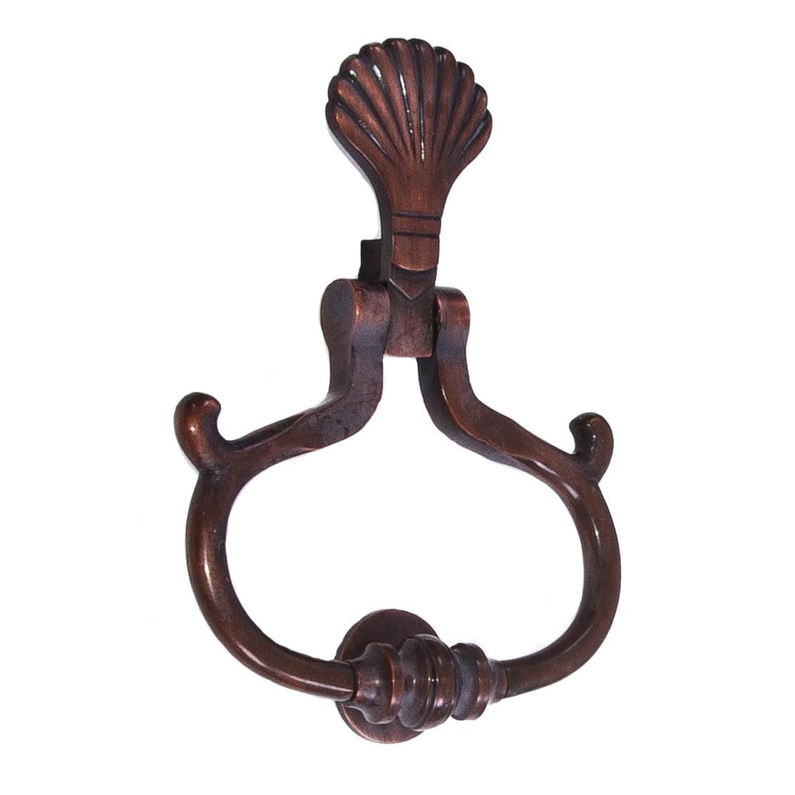 “Hermoso Beach” Sea Shell Door Knocker Finished in an Antique Copper 