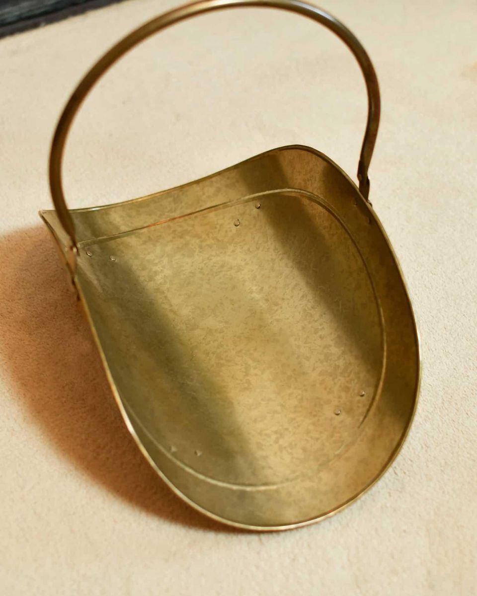 Situ Shot of Empty “Houghton Avenue” Antique Style Log Holder