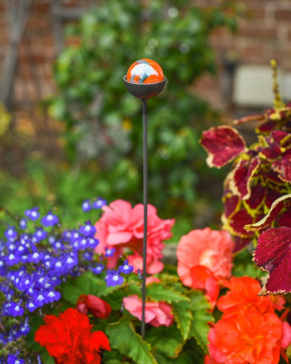 "Kingfisher" Suncatcher Garden Stake small