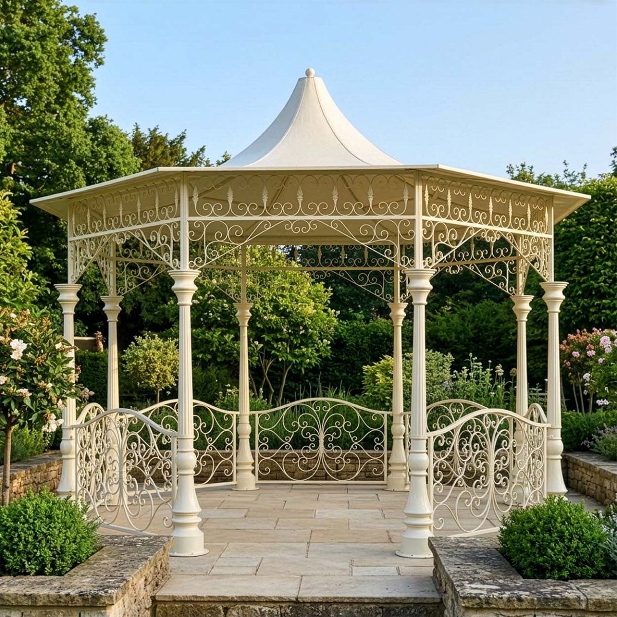 "Lady Leticia" Low Roof Bandstand - 4.4m Digital Illustration