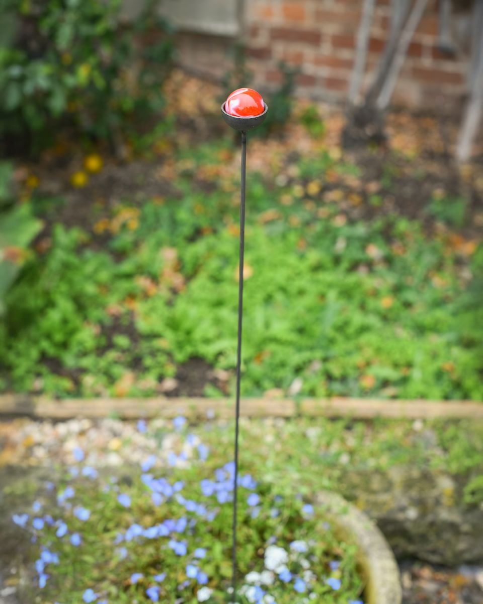 "Magma" Suncatcher Garden Stake medium