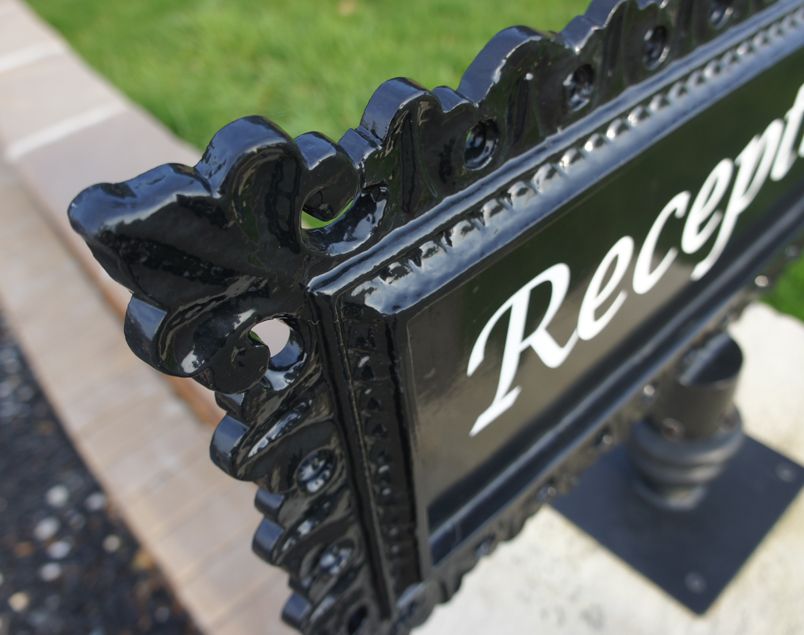 “Millington” Directional Cast Aluminium Sign