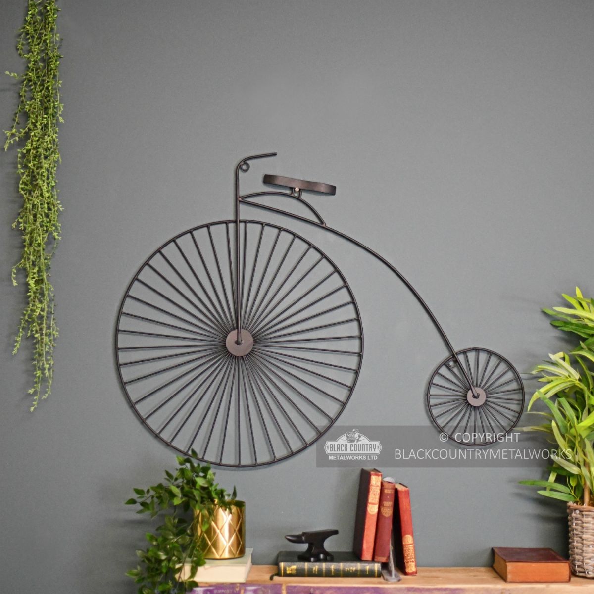 “Nelshill Grove” Penny Farthing Interior Wall Art