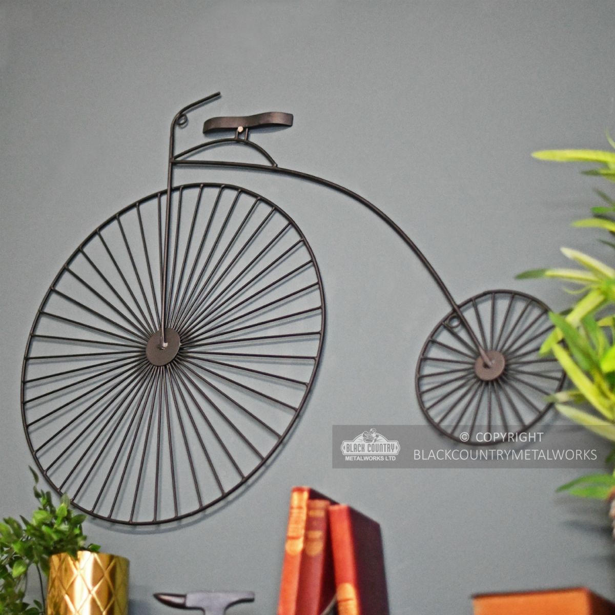 “Nelshill Grove” Penny Farthing Wall Hanging