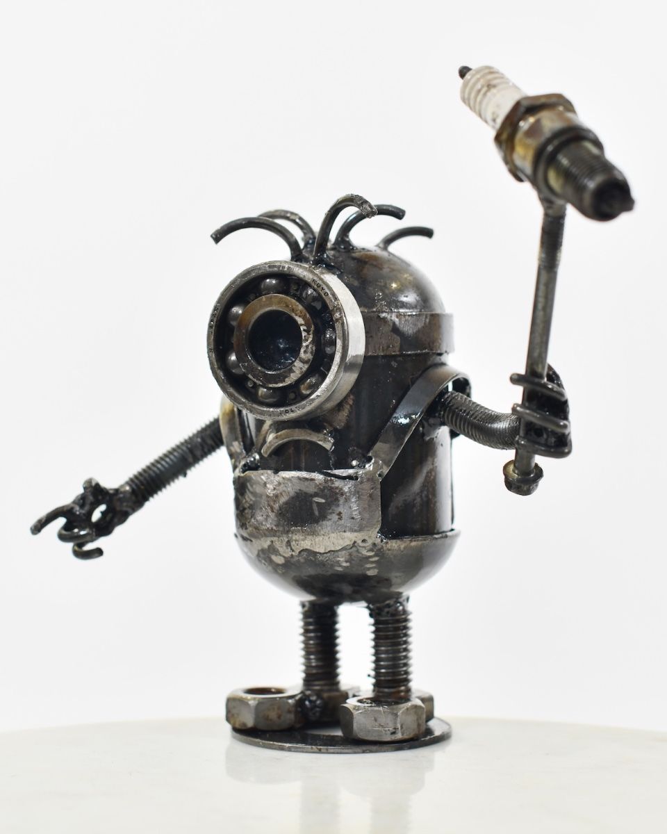 ‘Nuts’ Upcycled Metal Monster main image