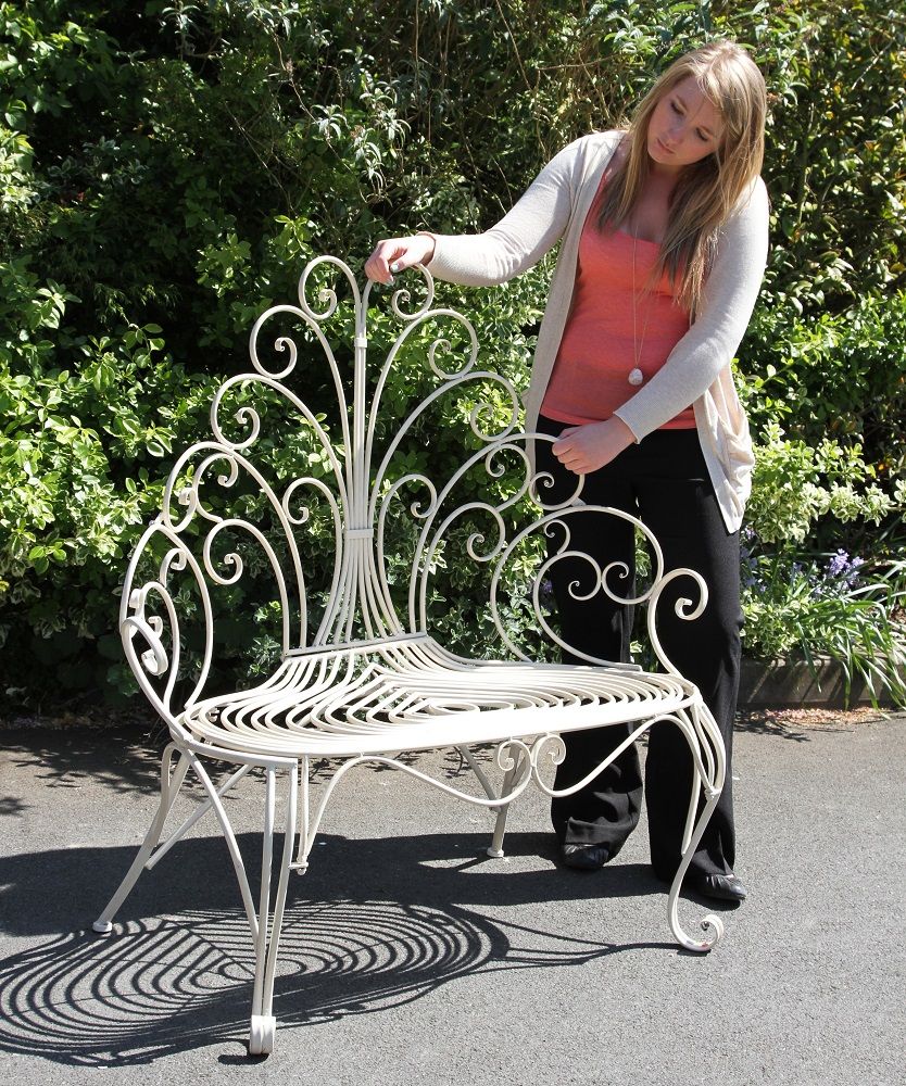 “Peacock” Garden Seat