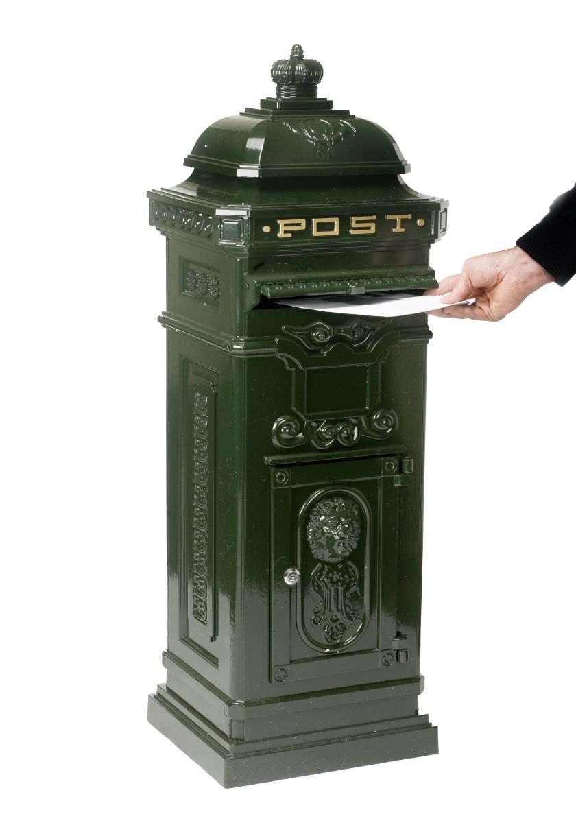“Pine Forest” Green Camden Free Standing Post Box