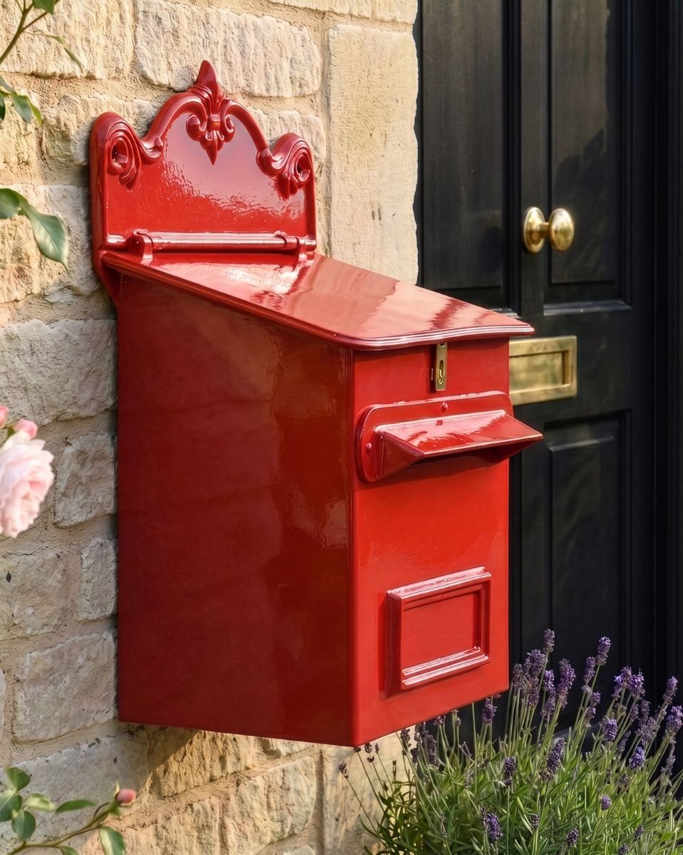 “Pomodoro” Goldhay Secure Post and Parcel Box digital illustration