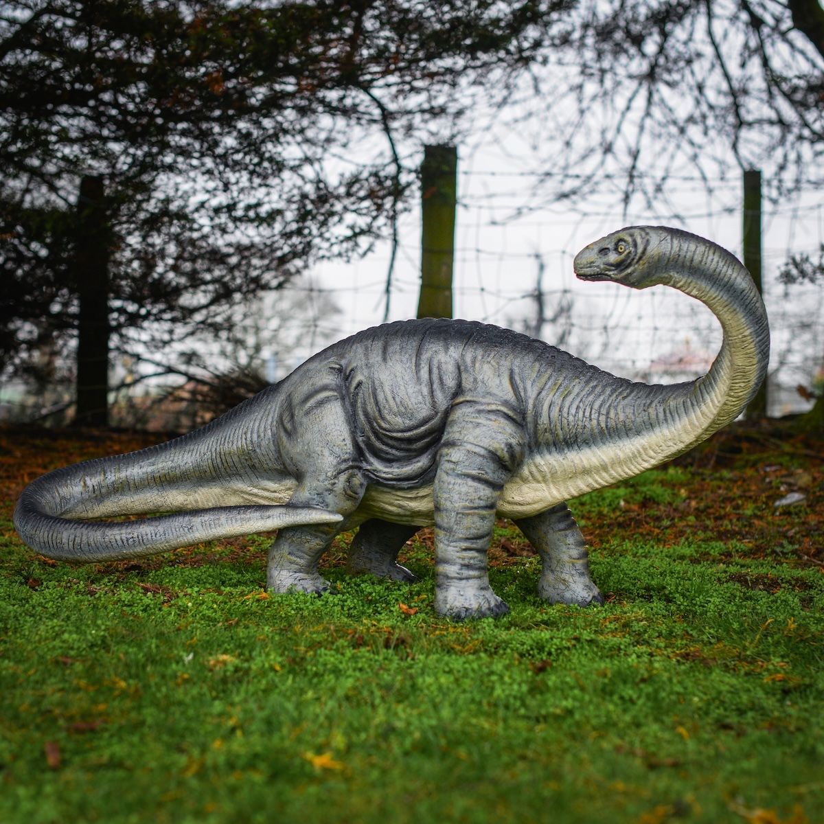 "Primeval Colossus" Diplodocus Fibreglass Garden Sculpture