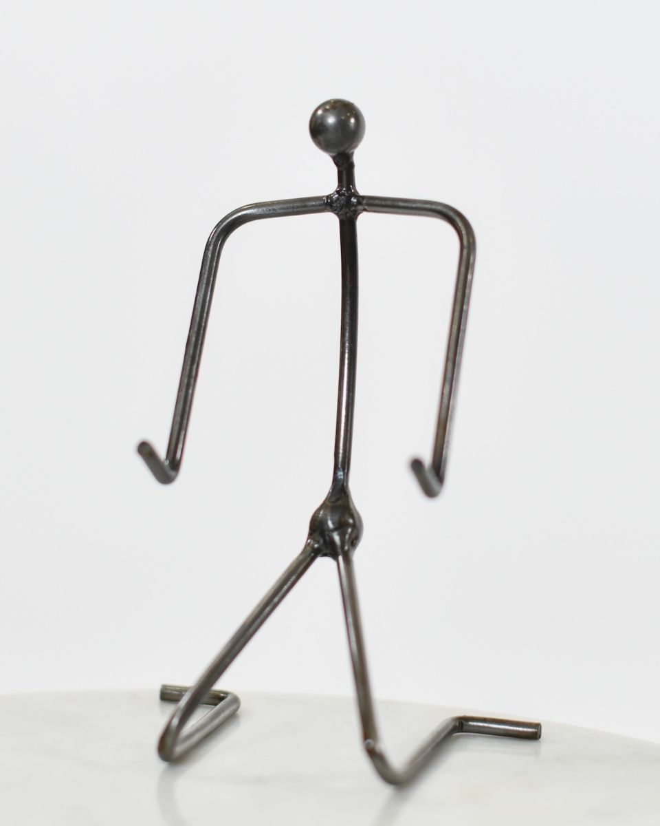 "Score" Celebration Upcycled Metal Phone Holder