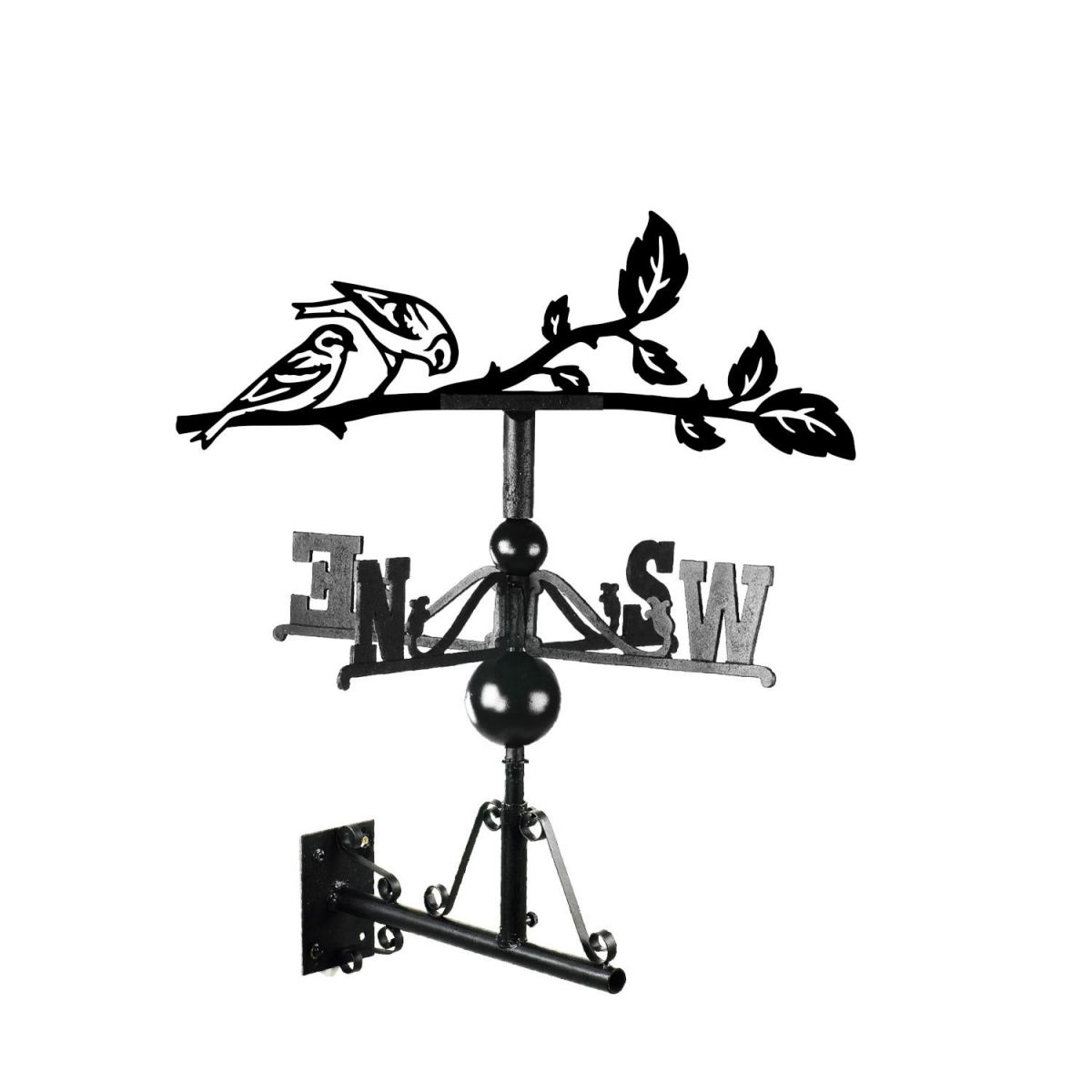 Siskin weathervane in situ Siskin weathervane in situ