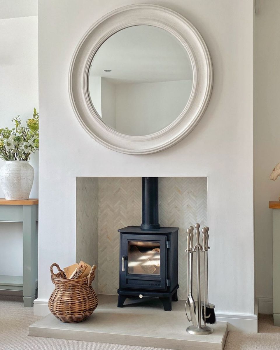 Traditional Brushed Pewter Companion Set 64cm