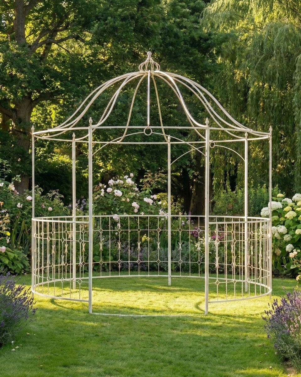 "The Countess" Gazebo- Cream Deluxe ai illustration