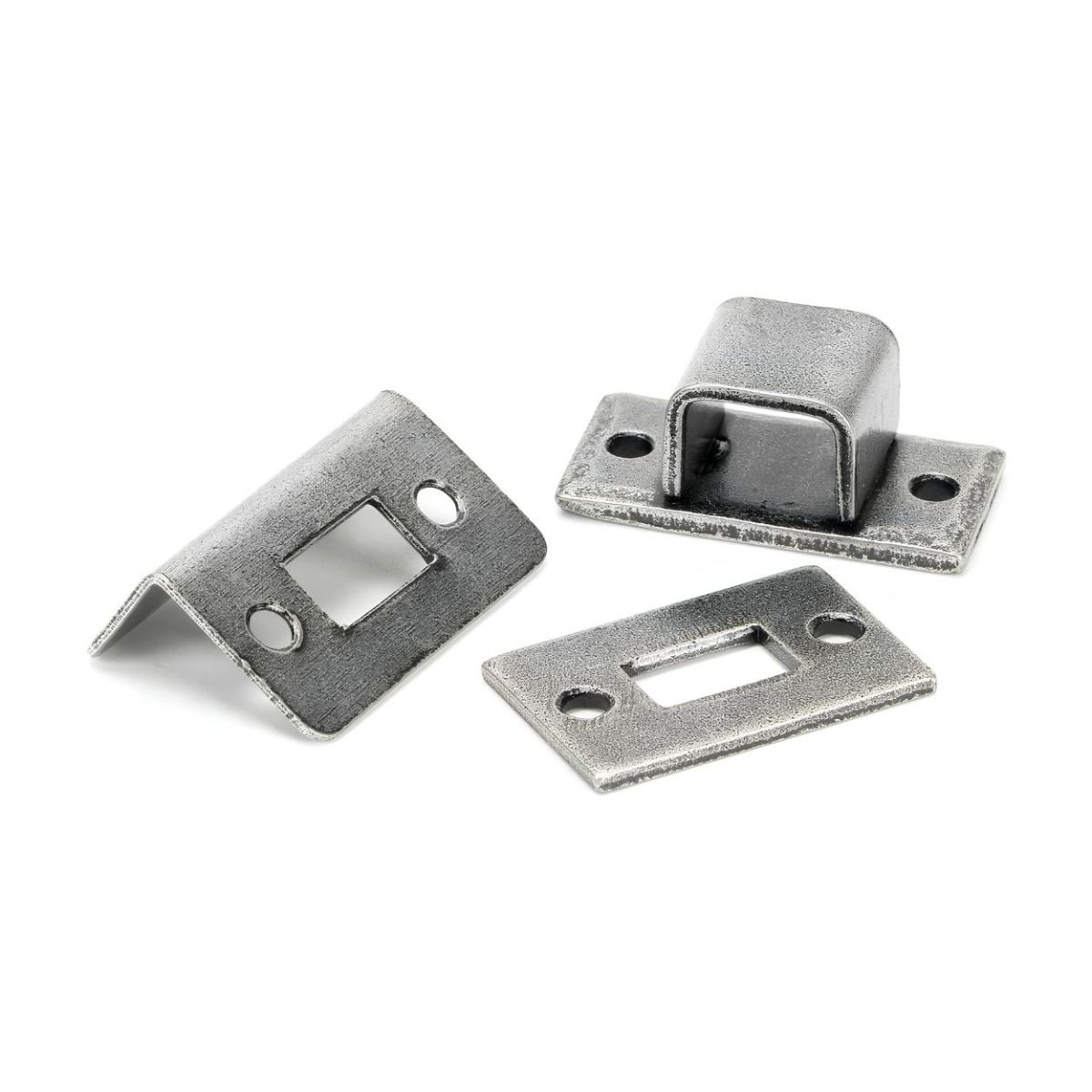 A Close up of the Fittings for the 4 Inch Monkey Tail Window Security Bolt & Door Straight Bolt