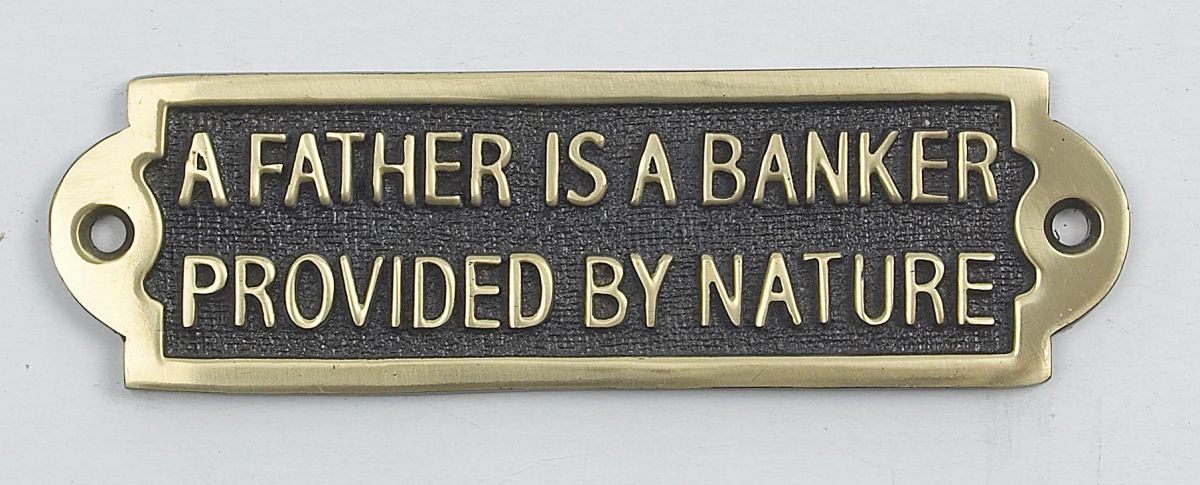 Father Is A Banker Provided By Nature