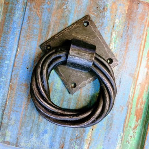 "Abbeymede" Wrought Iron Door Knocker
