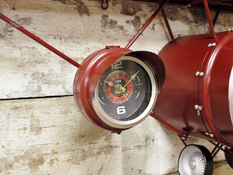 Aeroplane Clock Shelf Aeroplane Clock Shelf