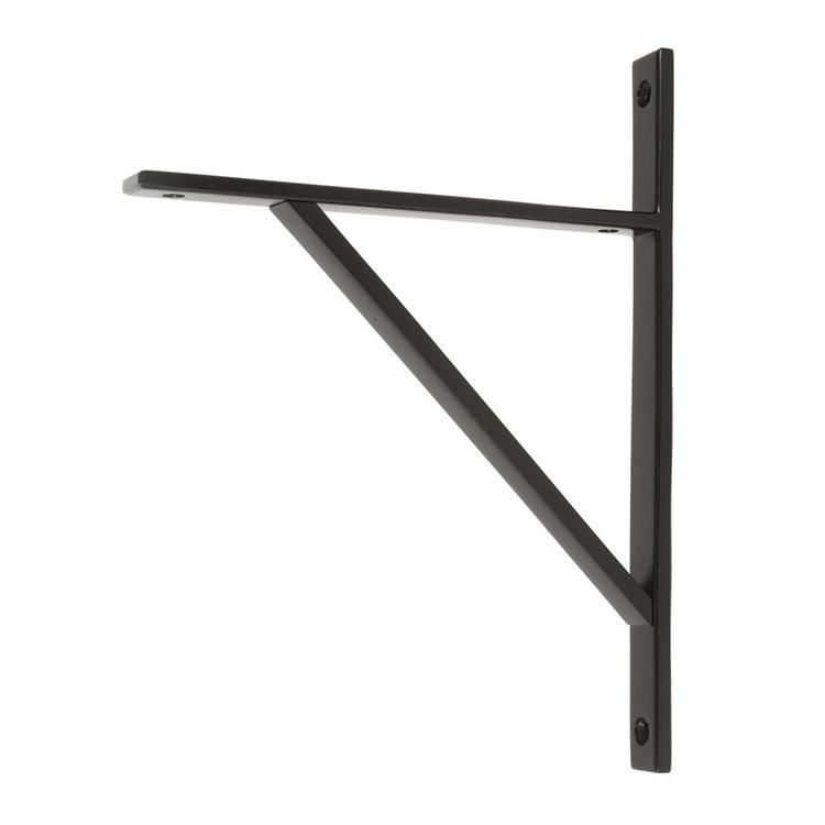 Aged Bronze "Claremont" Traditional Shelf Bracket - 260mm x 200mm