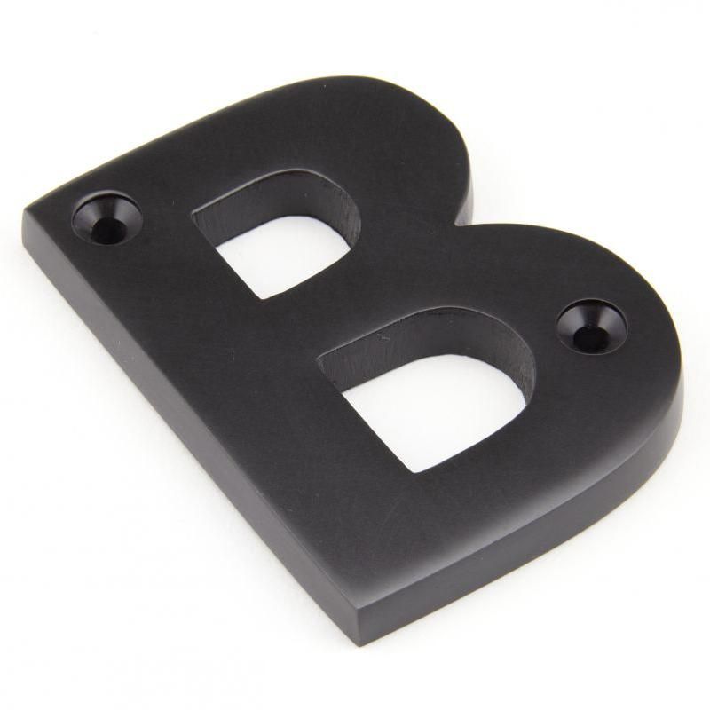 Aged Bronze 3 Inch Letter B Screw Fix Letter