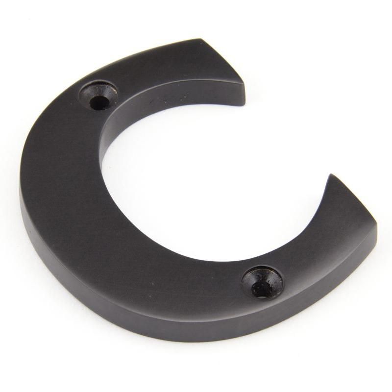 3 Inch Letter C Screw Fix Letter in an Aged Bronze Finish