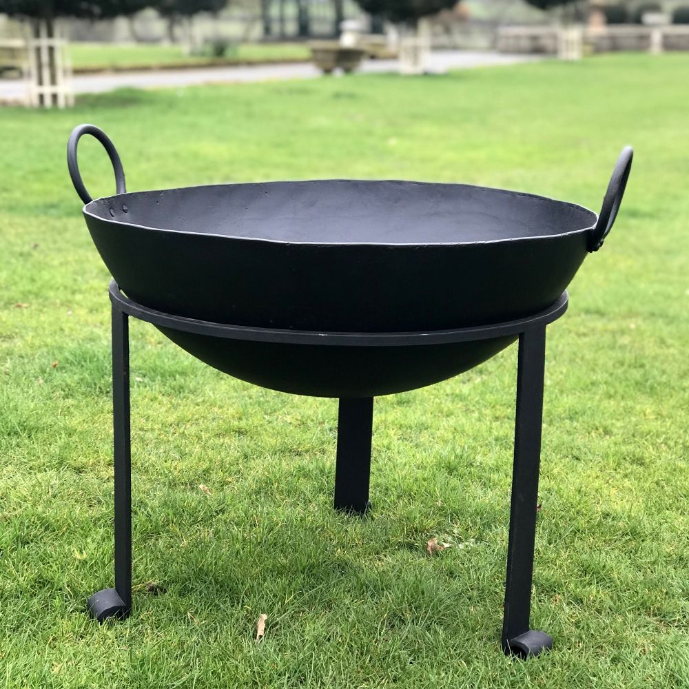 "Agni" Iron Kadai Fire Bowl - 63cm